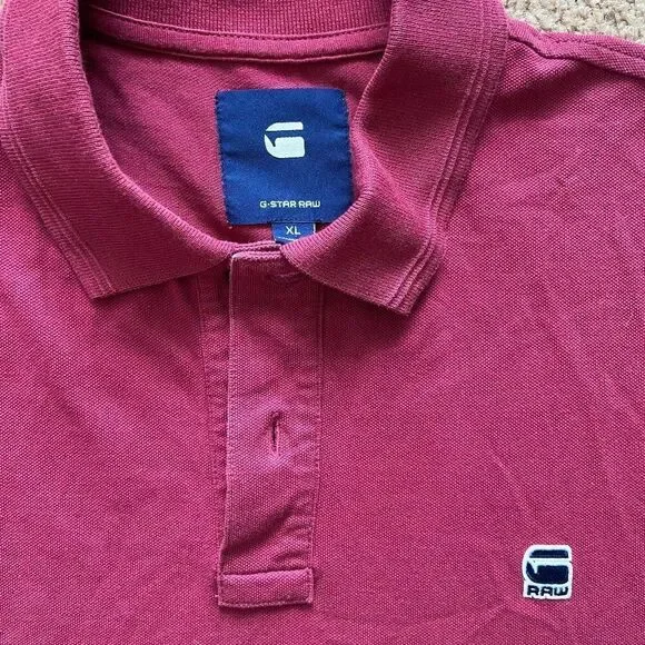 G-Star Raw Dunda Red Polo - Picture 6 of 7